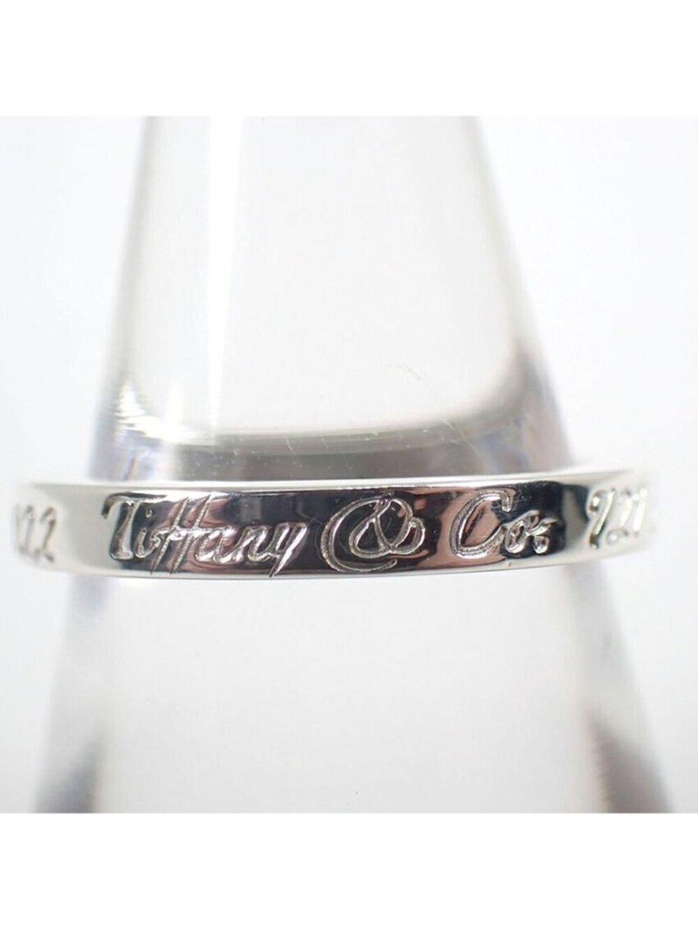 Tiffany & Co 925 Notes Narrow Ring - Picture 2 of 12